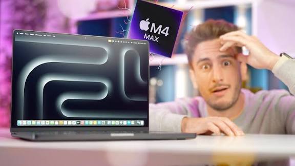 MacBook Pro 16' M4 Max  - Vue 4