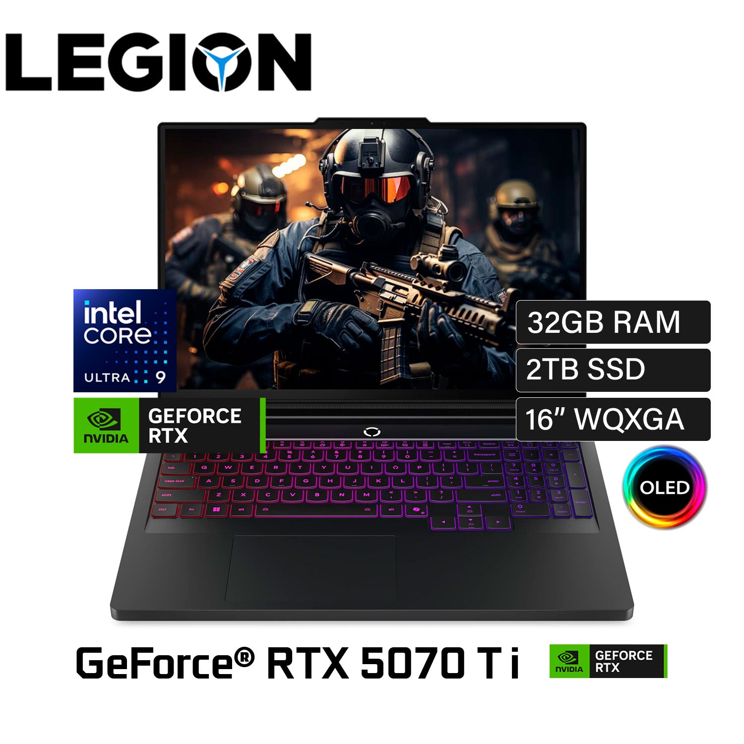 Lenovo Legion Pro 9 RTX 5070Ti