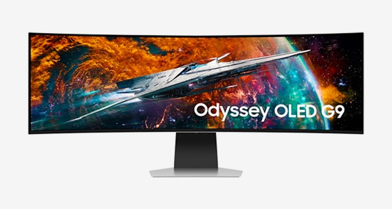 Samsung 49" Odyssey OLED G9 - Vue 4